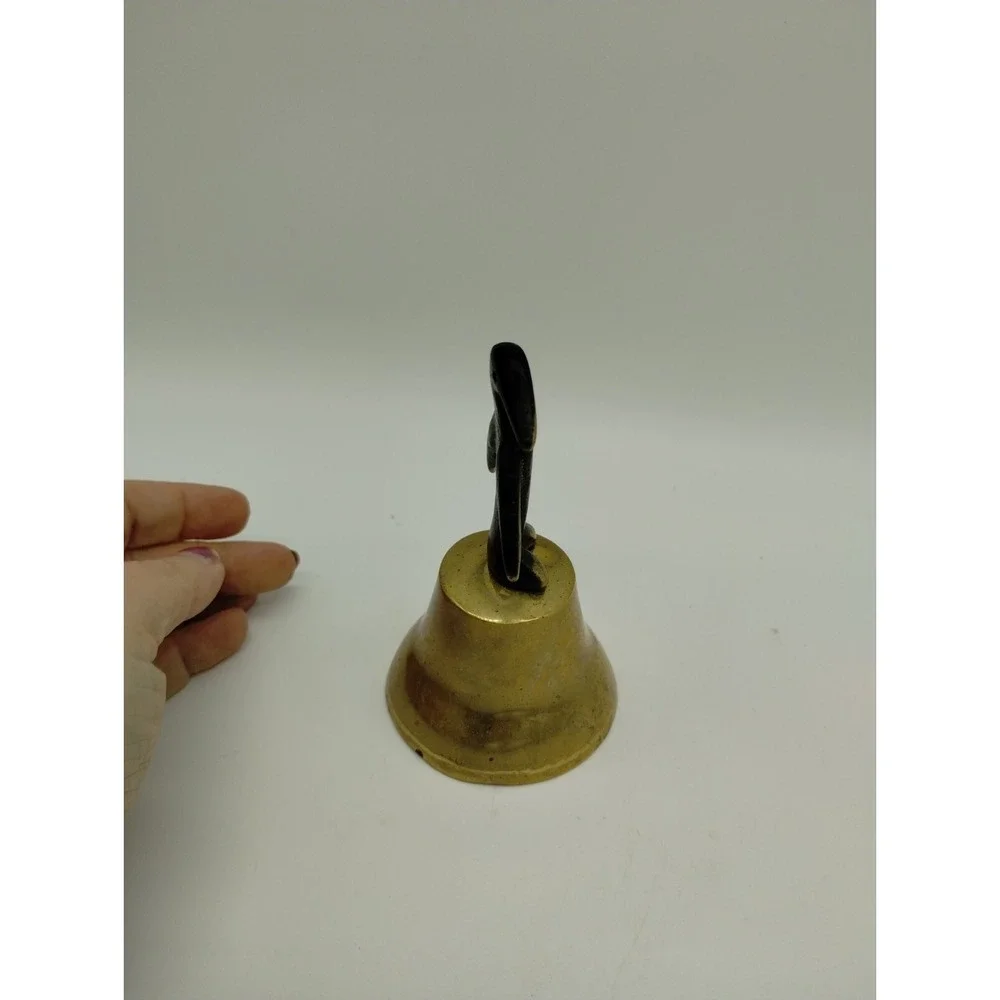 Walter Bosse PENGUIN bell Handmade In Austria brass 4.5